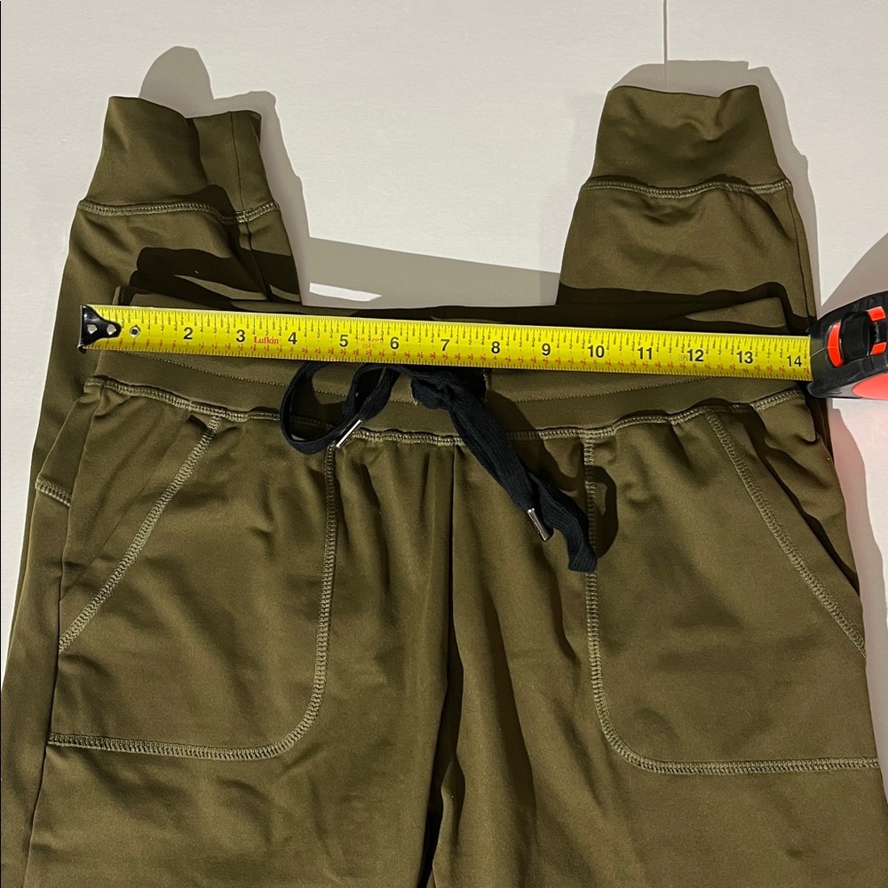 Zyia Active Army Olive Green Joggers Pants Leggins sz XS Athleisure Activewear - Picture 4 of 7